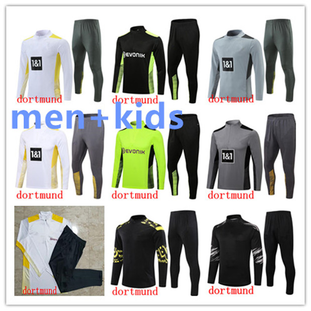 2021 2022 dortmund tracksuit SET 21/22 men and kids futbol Survêtement de football training suit jogging chandal kit
2021 2022 dortmund tracksuit SET 21/22 men and kids futbol Survêtement de football training suit jogging chandal kit