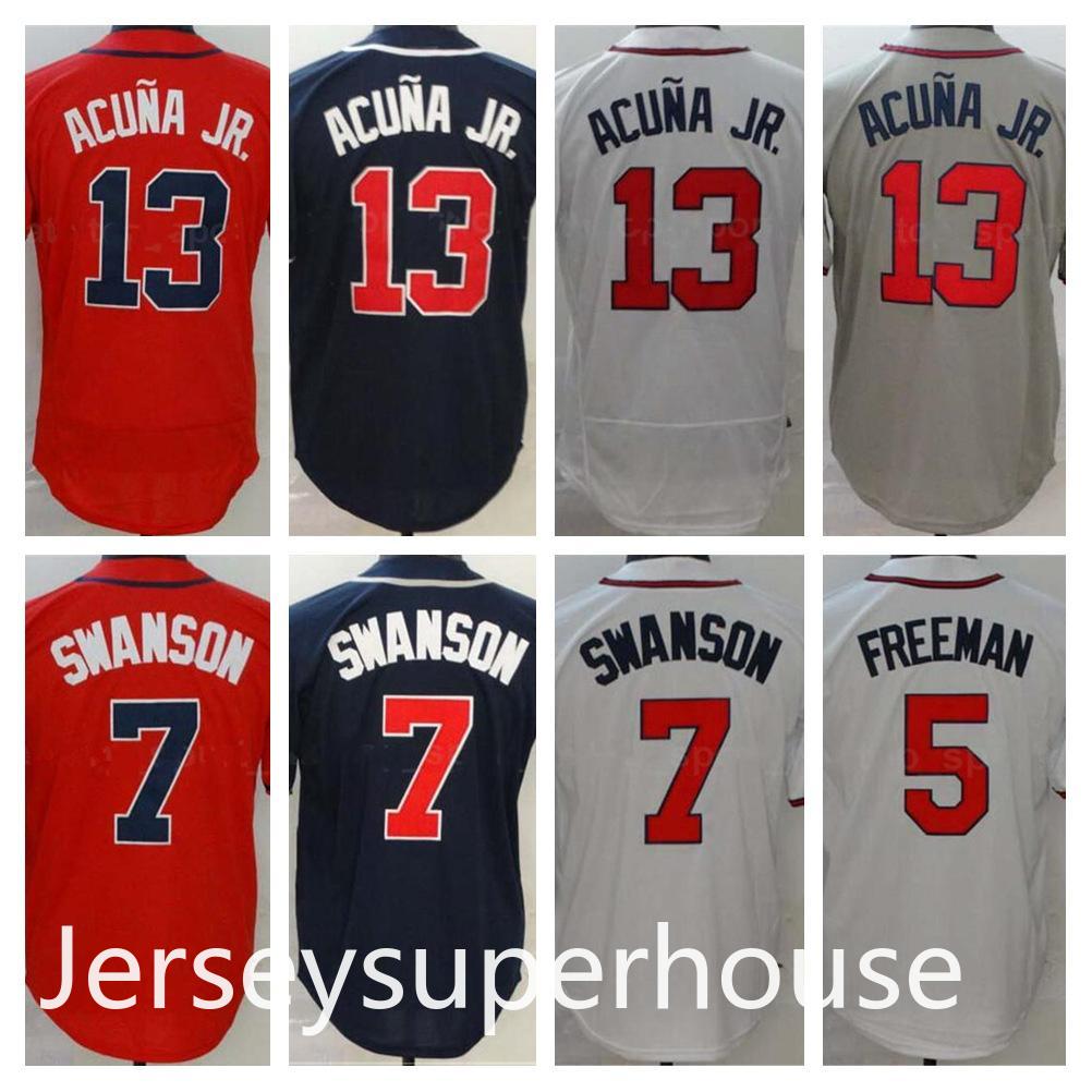 New Custom 20 21 Ronald Acuna Jr. Jersey Atlanta Ozzie Albies Freddie Freeman Dansby Swanson Marcell Ozuna McGriff Austin Riley, Color 12
New Custom 20 21 Ronald Acuna Jr. Jersey Atlanta Ozzie Albies Freddie Freeman Dansby Swanson Marcell Ozuna McGriff Austin Riley, Color 12