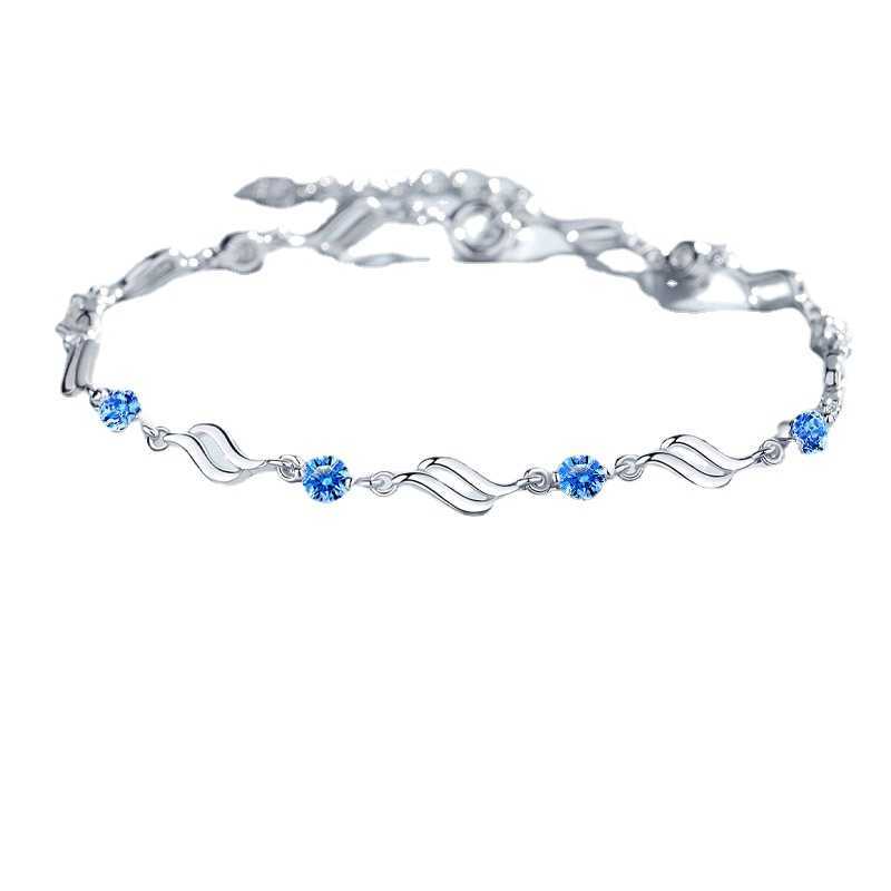 Women's and Women's Inlaid Sterling Silver Bracelets, Swarovski Couple Jewelry, New Series 999221, Golden;silver
Women's and Women's Inlaid Sterling Silver Bracelets, Swarovski Couple Jewelry, New Series 999221, Golden;silver