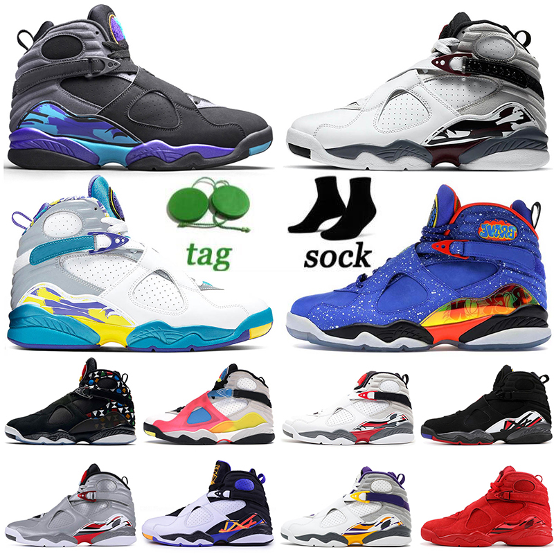 2022 With Socks Jumpman 8 8s Men Basketball Shoes Aqua White Black Bred Valentines Day Doernbecher Chrome Burgundy Quai 54 Trainers Sneakers Sports Big Size 47, A1 bugs réfléchissant lapin
2022 With Socks Jumpman 8 8s Men Basketball Shoes Aqua White Black Bred Valentines Day Doernbecher Chrome Burgundy Quai 54 Trainers Sneakers Sports Big Size 47, A1 bugs réfléchissant lapin