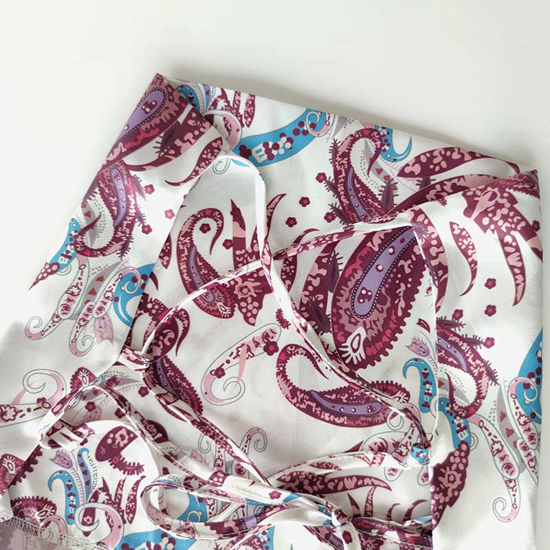 DISEYAR Floral Print Women's Summer Dress Sexy Bodycon Spaghetti Strap Backless Slim Satin Casual Streetwear Outfits 210630