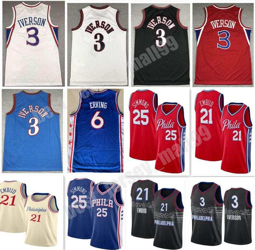 2021 basketball jersey Joel 21 Embiid Mens Ben 25 Simmons Allen 3 Iverson Julius 6 Erving city, Colour 16
2021 basketball jersey Joel 21 Embiid Mens Ben 25 Simmons Allen 3 Iverson Julius 6 Erving city, Colour 16