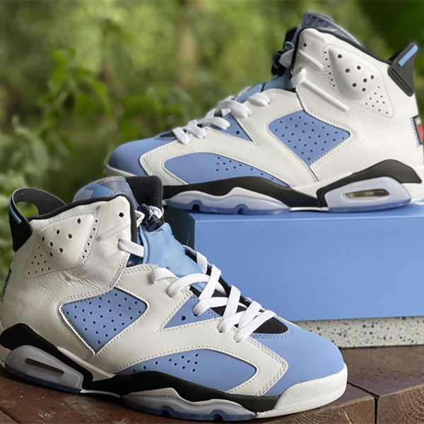 Good Quality Jumpman 6 UNC North Carolina Basketball Designer Shoes 6s University Blue White-College Navy-Black Outdoor Sneakers 
Good Quality Jumpman 6 UNC North Carolina Basketball Designer Shoes 6s University Blue White-College Navy-Black Outdoor Sneakers