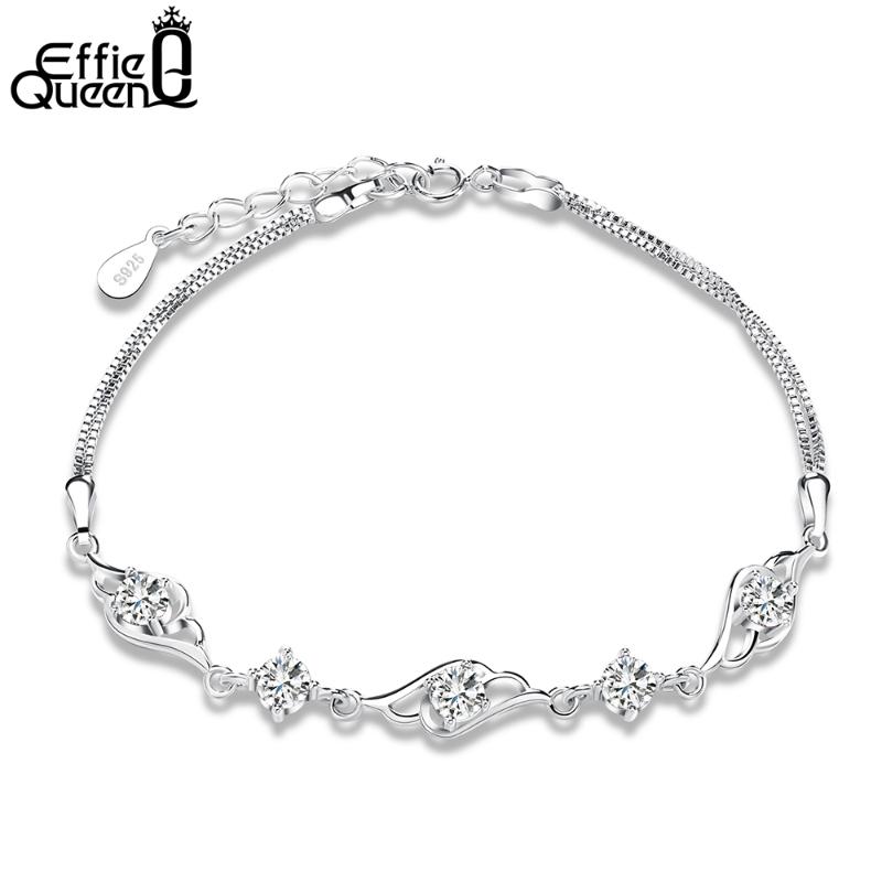 Effie Queen Style Snake Chain Bracelet & Bangle With Shiny Cubic Zirconia 19CM-25CM Pulseras Lobster WB18 Link,, Black
Effie Queen Style Snake Chain Bracelet & Bangle With Shiny Cubic Zirconia 19CM-25CM Pulseras Lobster WB18 Link,, Black