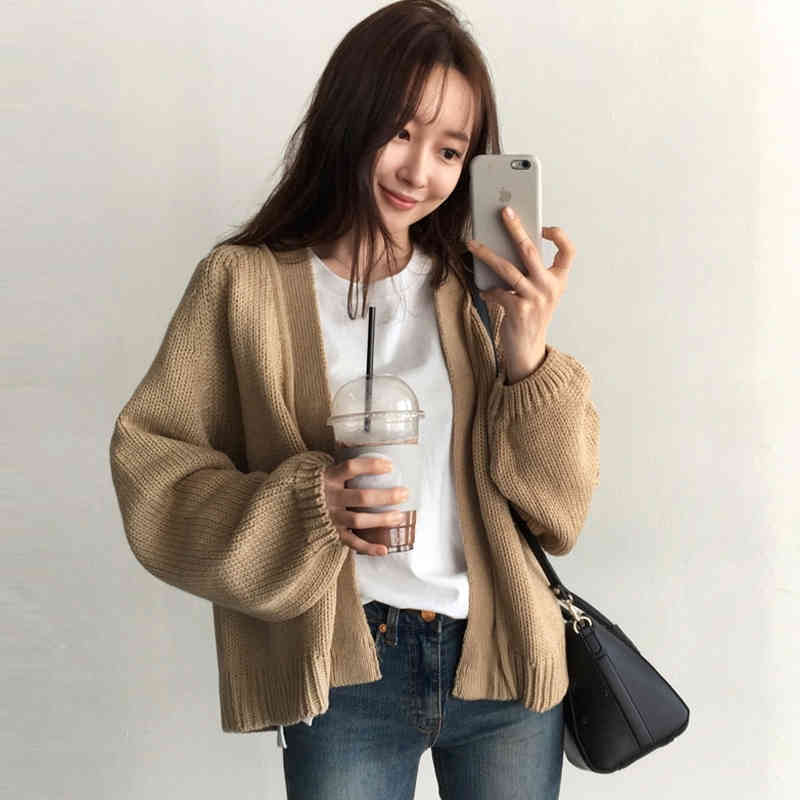 women's knits & tees knitted cardigan women sweater black cardigans autumn coat womens sweaters korean pull femme chompas para muj, White
women's knits & tees knitted cardigan women sweater black cardigans autumn coat womens sweaters korean pull femme chompas para muj, White