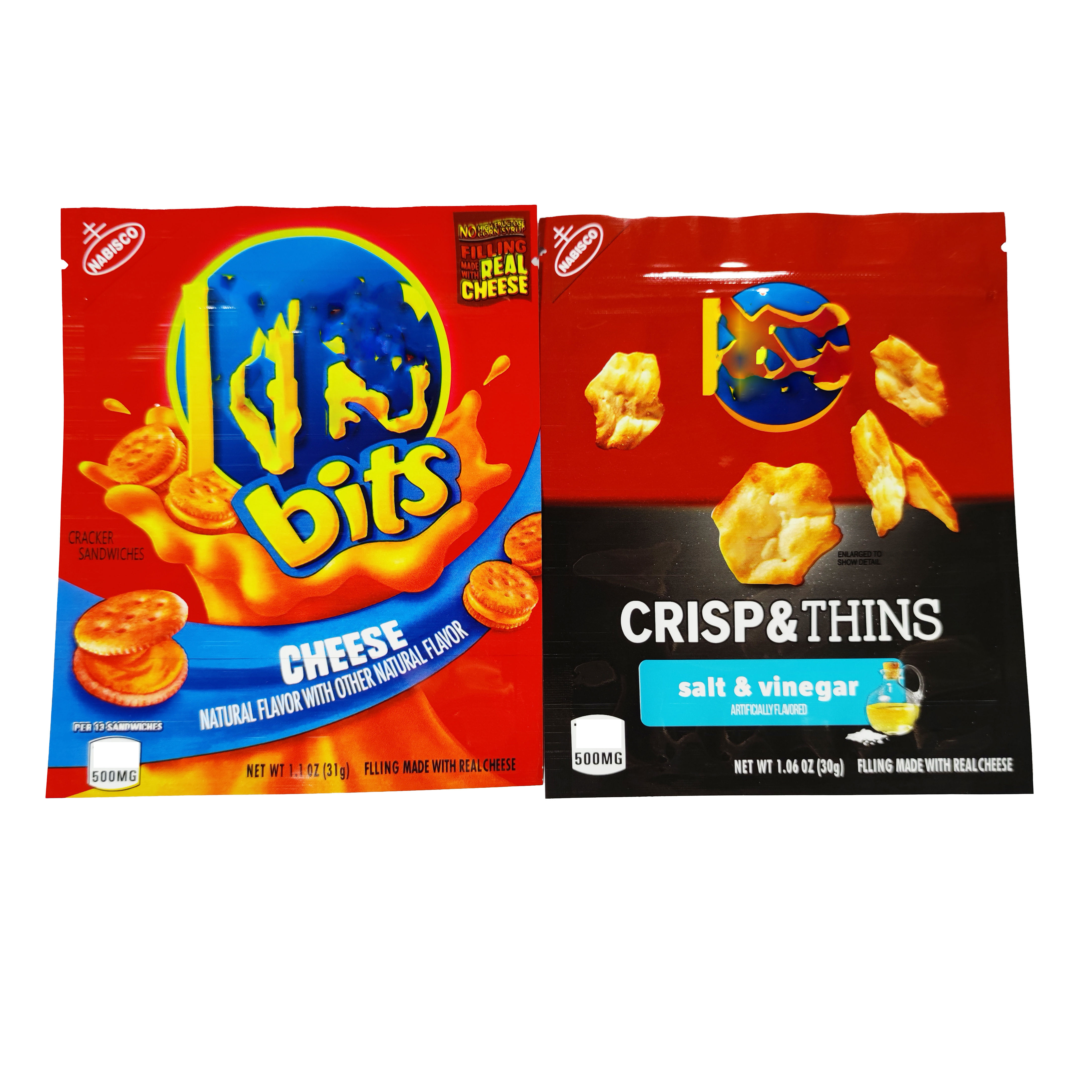 500mg RITS bits cheese cookie empty edible snack packaging bags cracker sandwiches crisp things salt vinegar zipper package
500mg RITS bits cheese cookie empty edible snack packaging bags cracker sandwiches crisp things salt vinegar zipper package