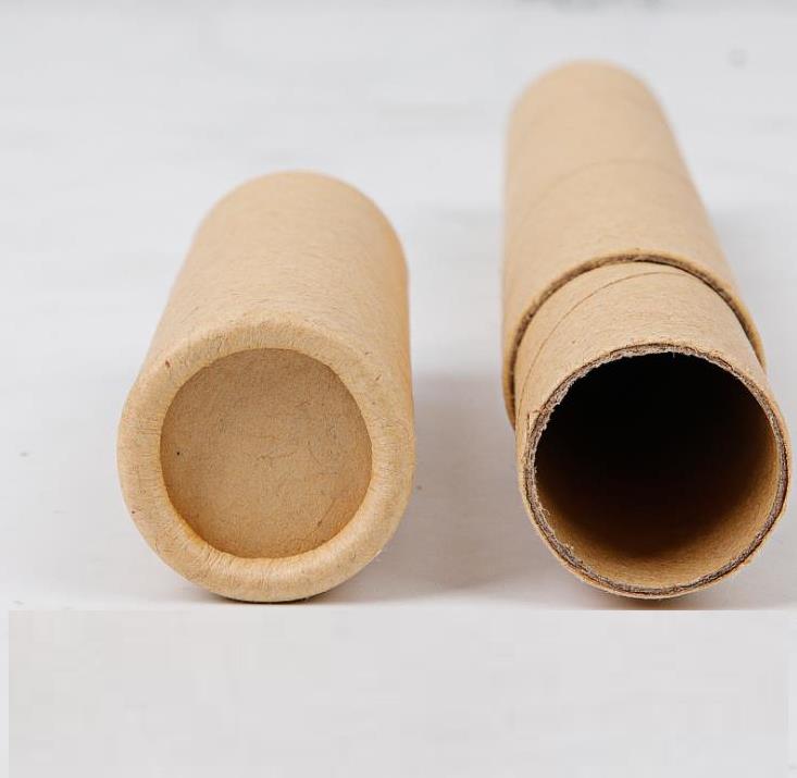 500pcs/lot Black Kraft Paper Incense Tube Boxes Incense-Barrel Small Storage Box for pencil Joss Stick Convenient Carrying 20.7x2.1cm SN2896