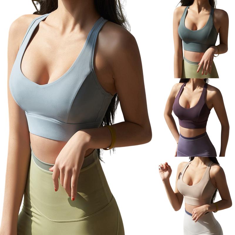 Yoga Outfit Women Sports Tank Tops, Adults Sexy Padded Solid Color U-shaped Neck Crop Tops For Running,
Yoga Outfit Women Sports Tank Tops, Adults Sexy Padded Solid Color U-shaped Neck Crop Tops For Running,