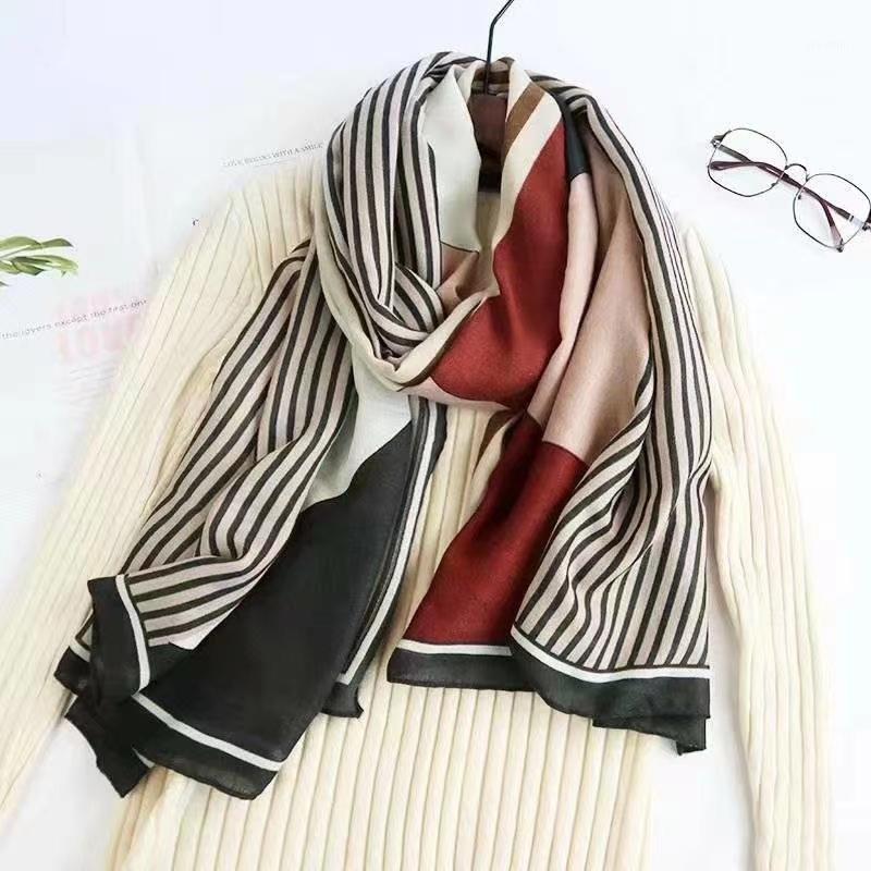 Scarves 2021 Soft Stripe Print Shawls Long Viscose Scarf Hijab Wrap 2 Color 10pcs/LOT Wholesale, Blue;gray
Scarves 2021 Soft Stripe Print Shawls Long Viscose Scarf Hijab Wrap 2 Color 10pcs/LOT Wholesale, Blue;gray