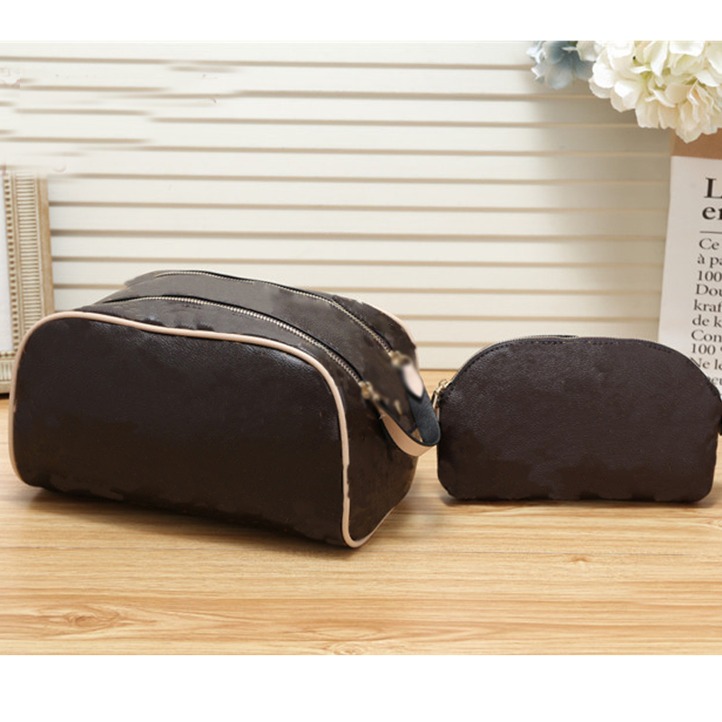 Luxury Designers Women cosmetic bag large capacity travelling toiletry bags 2pcs make up wash Pouches
Luxury Designers Women cosmetic bag large capacity travelling toiletry bags 2pcs make up wash Pouches