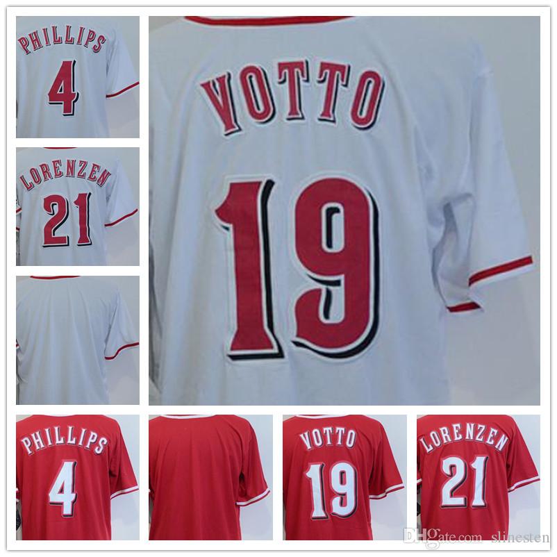 2018 Men's 19 Joey Votto 4 Brandon Phillips 21 Michael Lorenzen Blank Red White Cool Base Baseball Jerseys Hongren Game Wholesale Cheap, Blue;black
2018 Men's 19 Joey Votto 4 Brandon Phillips 21 Michael Lorenzen Blank Red White Cool Base Baseball Jerseys Hongren Game Wholesale Cheap, Blue;black