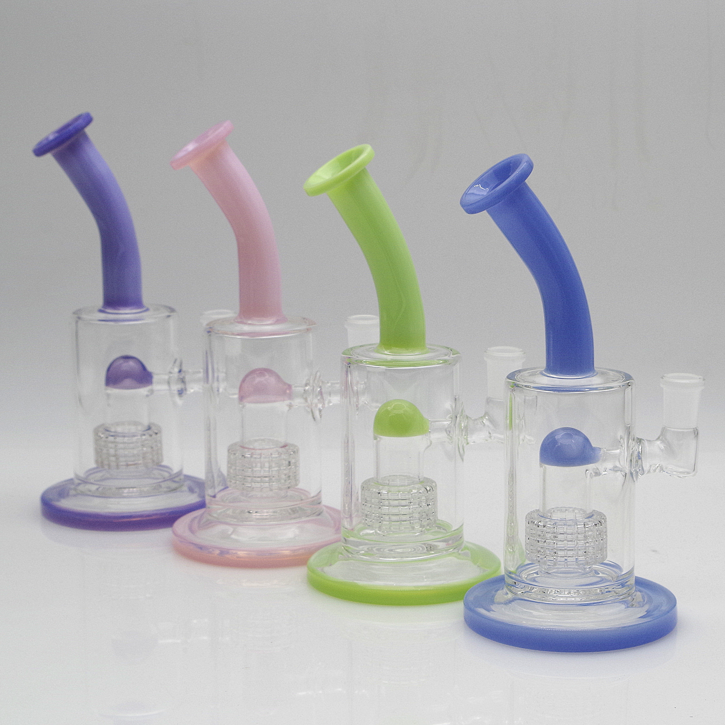 Glass Bong Waterpipe Hookah Recycler Oil Rigs Smoking Pipe with Matrix Percolator 8inch height and 14mm Bowl
Glass Bong Waterpipe Hookah Recycler Oil Rigs Smoking Pipe with Matrix Percolator 8inch height and 14mm Bowl
