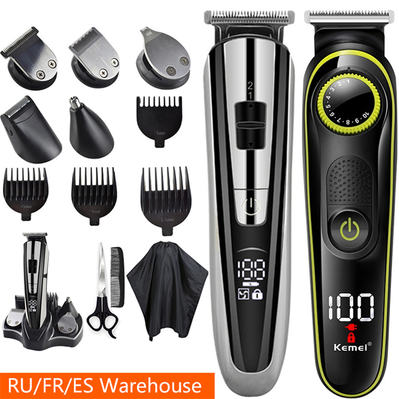 Electric hair clipper multifunctional trimmer for men electric shaver for mens razor Nose trimmer Kemei Hair cutting machine 5
Electric hair clipper multifunctional trimmer for men electric shaver for mens razor Nose trimmer Kemei Hair cutting machine 5