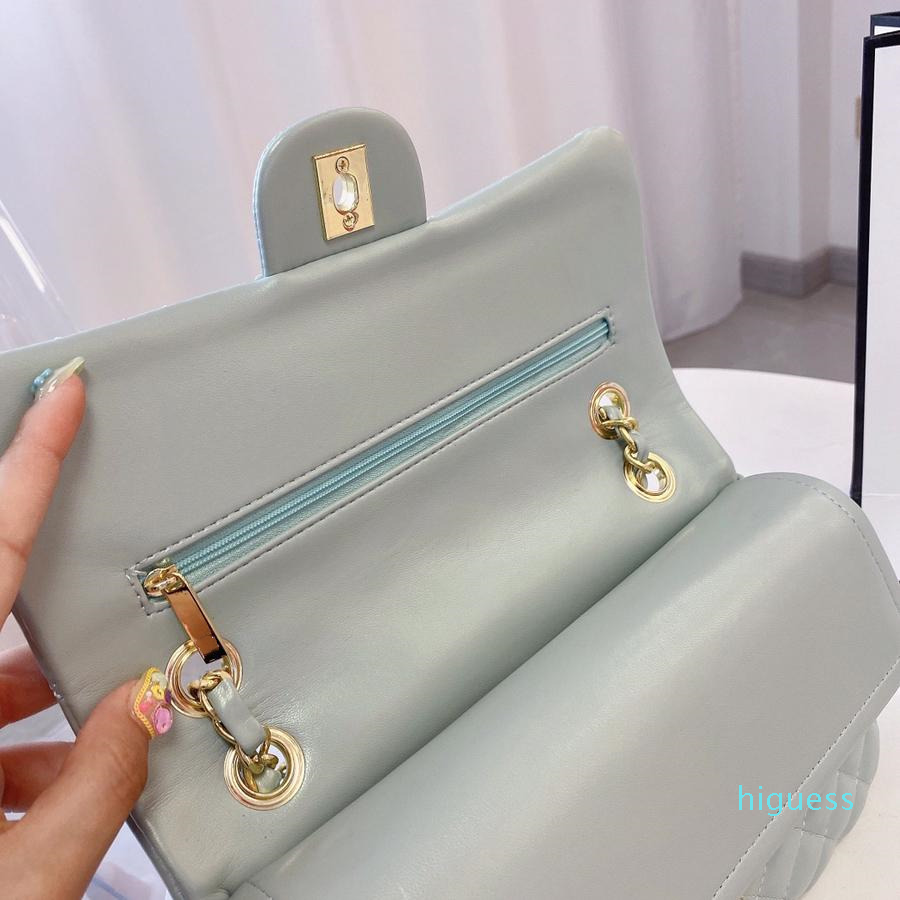 Designer- Women Bags Handbag Totes Shoulder Cross Body Classic Square Cover Fashion Chains bag 6 colors, #1 26*14cm
Designer- Women Bags Handbag Totes Shoulder Cross Body Classic Square Cover Fashion Chains bag 6 colors, #1 26*14cm