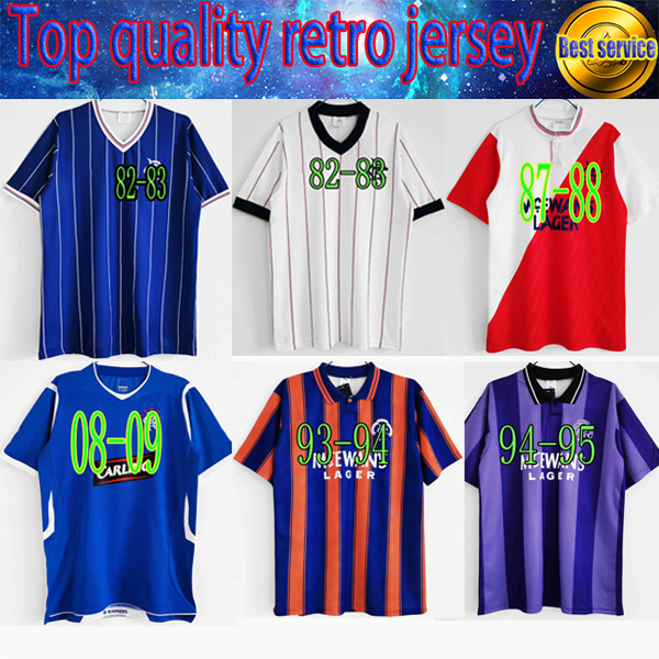 Retro Glasgow Rangers soccer jerseys 82 83 87 88 90 1992 93 1994 1995 96 97 99 2000 2002 LAUDRUP GASCOIGNE MCCOIST Classic football shirts, Black;yellow
Retro Glasgow Rangers soccer jerseys 82 83 87 88 90 1992 93 1994 1995 96 97 99 2000 2002 LAUDRUP GASCOIGNE MCCOIST Classic football shirts, Black;yellow
