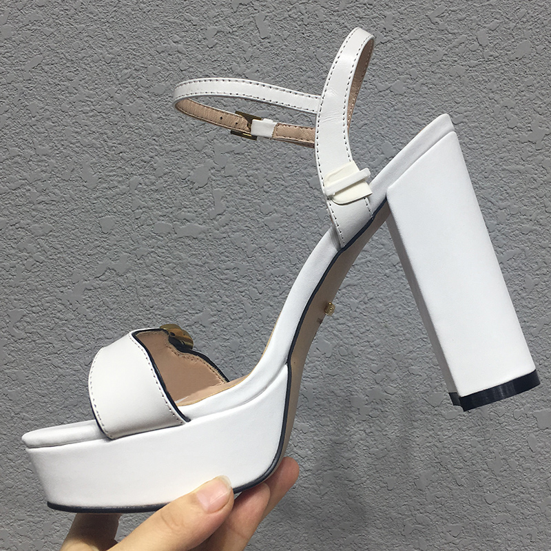 Designer Women sandals High quality Narrow Band shoe platform 13CM heels Genuine leather sandal big size Womens shoes 35-42 Free postage, Red
Designer Women sandals High quality Narrow Band shoe platform 13CM heels Genuine leather sandal big size Womens shoes 35-42 Free postage, Red