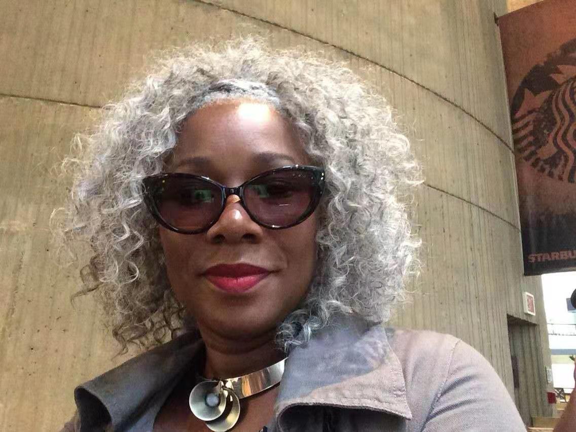 9A curly grey hairpiece brazilian hair deep wave silver pure gray human extension 14inch 140g African american fasion hairstyle