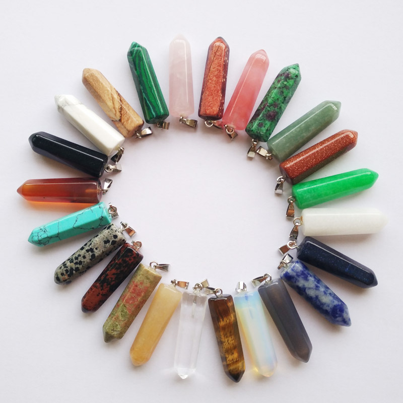 fashion assorted natural stone pillar charms chakra Hexagonal Prism healing Reiki Point pendants for Necklace jewelry making
fashion assorted natural stone pillar charms chakra Hexagonal Prism healing Reiki Point pendants for Necklace jewelry making
