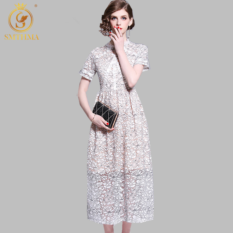 Summer Womans Short Sleeve Ladies Elegant Party Dress Lace Hollow Out Women Long Dresses Vestidos 210520, Photo color
Summer Womans Short Sleeve Ladies Elegant Party Dress Lace Hollow Out Women Long Dresses Vestidos 210520, Photo color