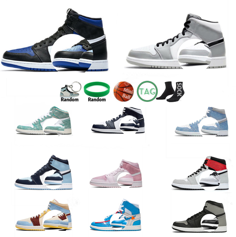 Jumpman 1 1s Basketball Shoes High Cut UNC Mens Women OG University blue Sneakers Fearless Obsidian Trainers Banned Bred Toe Chicago Sport Sneaker size 36-46, 41
Jumpman 1 1s Basketball Shoes High Cut UNC Mens Women OG University blue Sneakers Fearless Obsidian Trainers Banned Bred Toe Chicago Sport Sneaker size 36-46, 41