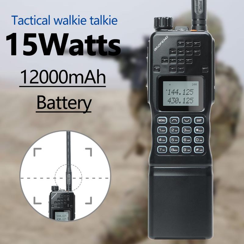 Walkie Talkie 2022 Baofeng AR-152 Dual Band 136-174/400-520MHz Ham Radio 15W Powerful 12000mAh Battery Tactial Game AN /PRC-152
Walkie Talkie 2022 Baofeng AR-152 Dual Band 136-174/400-520MHz Ham Radio 15W Powerful 12000mAh Battery Tactial Game AN /PRC-152