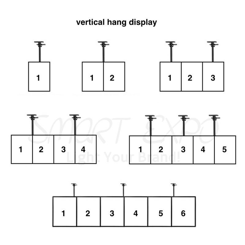 Quality LED Menu Box Illuminated Board Sign Advertising Display Wall or Ceiling Hang (40x60cm)