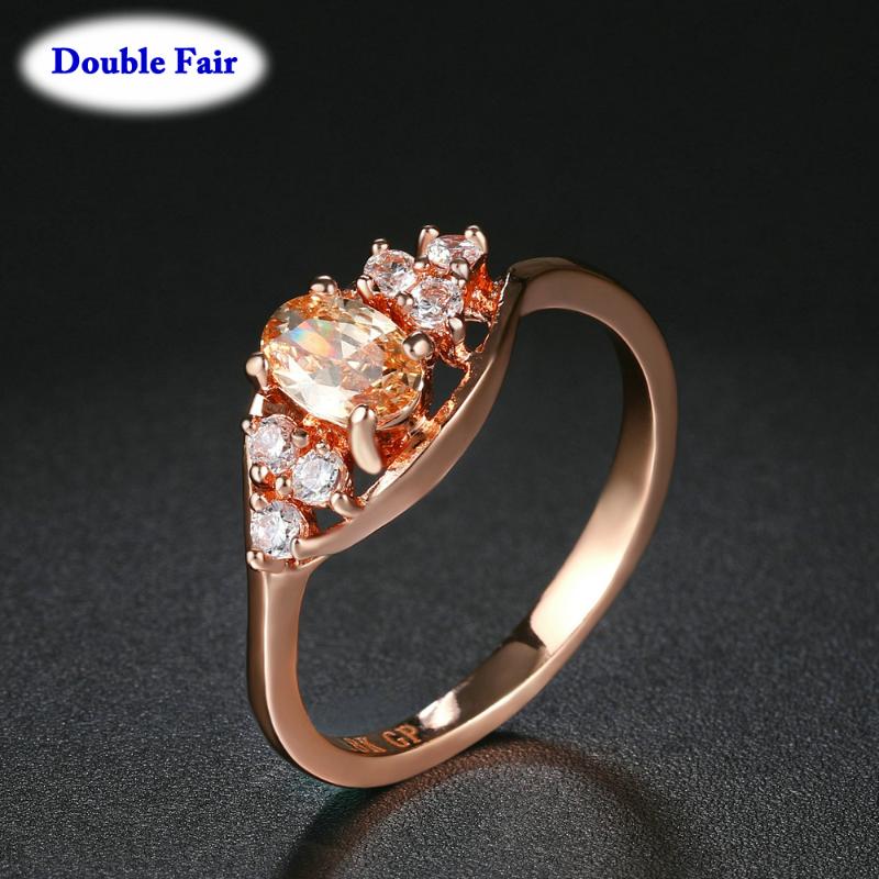 Cluster Rings Rose Gold Color Ring Engagement Oval Cubic Zirconia Finger For Women Ladies Lover Party Wedding Jewelry DWR401, Golden;silver
Cluster Rings Rose Gold Color Ring Engagement Oval Cubic Zirconia Finger For Women Ladies Lover Party Wedding Jewelry DWR401, Golden;silver