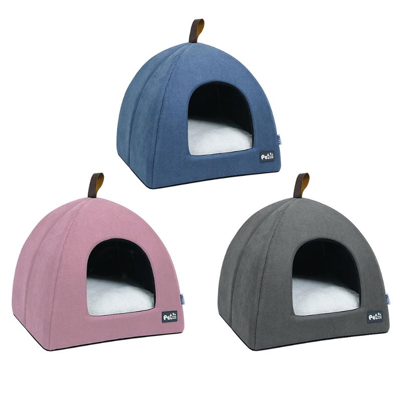 Cat Beds & Furniture Dog House Enclosed Small Medium Pet Bed Winter Soft Warm Cozy Sleeping Washable Removable Non-slip Moistureproof
Cat Beds & Furniture Dog House Enclosed Small Medium Pet Bed Winter Soft Warm Cozy Sleeping Washable Removable Non-slip Moistureproof