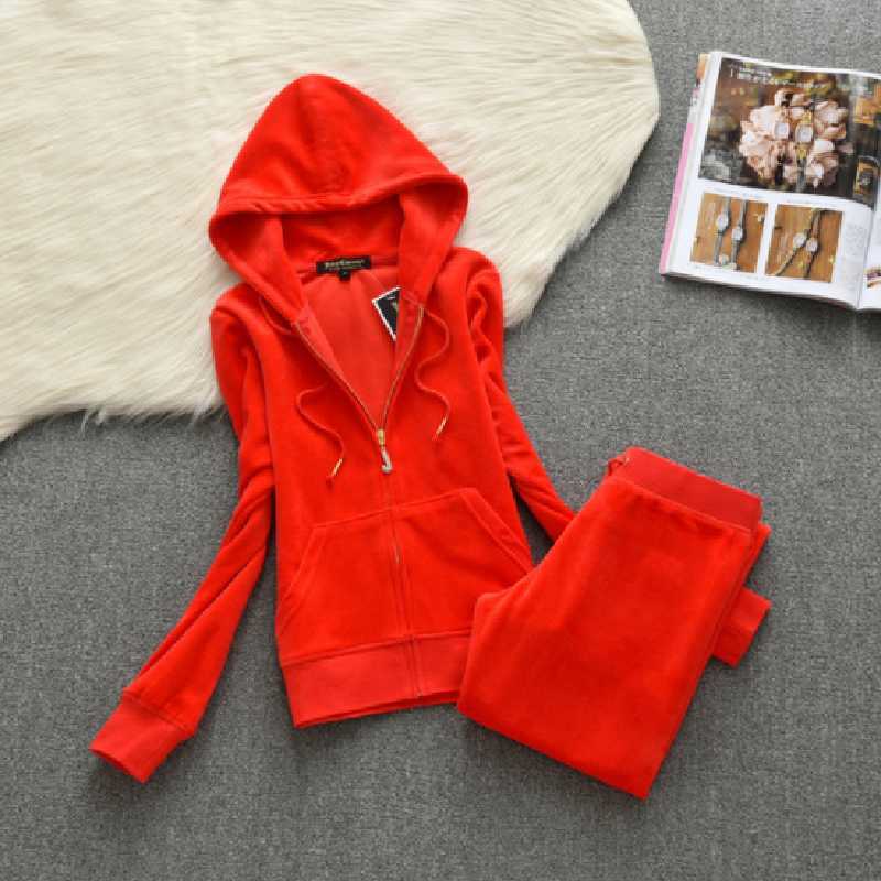 Spring / Fall 2021 Women'S Brand Velvet Fabric Tracksuits Velour Suit WomenTrack Suit Hoodies And Pants Size S - L 3.6 X0721, Black
Spring / Fall 2021 Women'S Brand Velvet Fabric Tracksuits Velour Suit WomenTrack Suit Hoodies And Pants Size S - L 3.6 X0721, Black