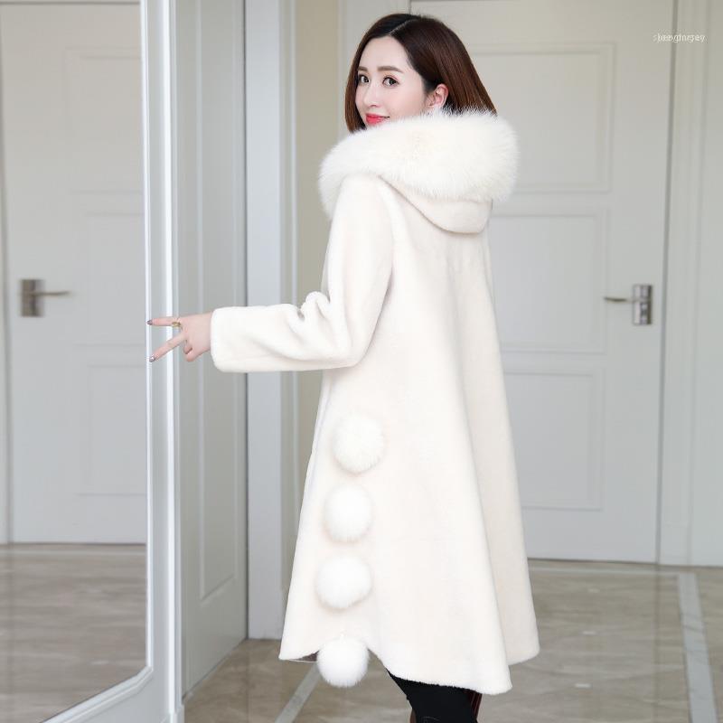Women Winter Real Wool Fur Coat Jacket Over Size Parka Lady Fashion Genuine Hooded Outwear With Collar Q3001, Creamy-white
Women Winter Real Wool Fur Coat Jacket Over Size Parka Lady Fashion Genuine Hooded Outwear With Collar Q3001, Creamy-white