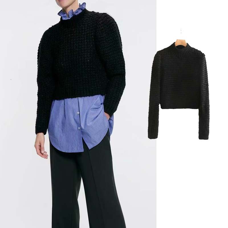 Women's Sweaters Women Autumn stripe O-Neck knitted sweater winter Knitted sweaters Long Sleeve Casual Loose Knit pullover LOGS, Black
Women's Sweaters Women Autumn stripe O-Neck knitted sweater winter Knitted sweaters Long Sleeve Casual Loose Knit pullover LOGS, Black