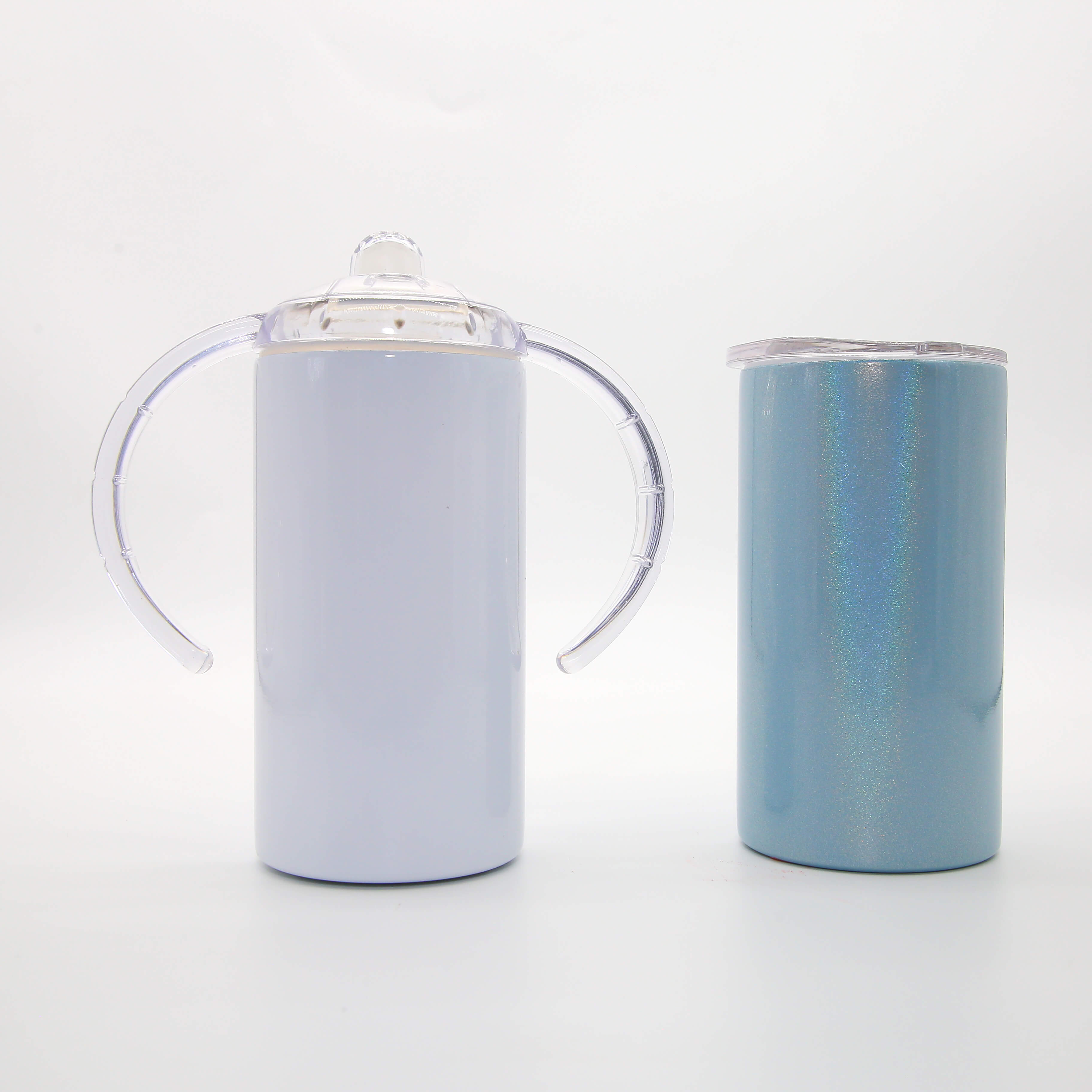 Sublimation Blanks 12oz Sippy Cups For Children white Straight mug Stainless steel kids drinking tumbler with handles
Sublimation Blanks 12oz Sippy Cups For Children white Straight mug Stainless steel kids drinking tumbler with handles