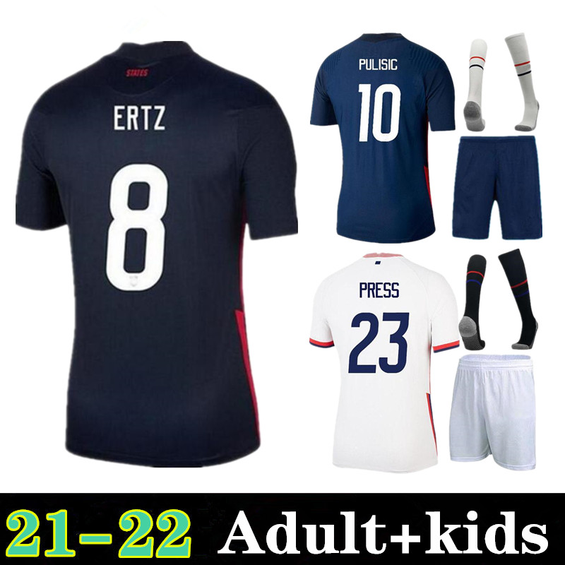 2021 United States soccer jerseys 21 22 PULISIC YEDLIN BRADLEY national team WOOD DEMPSEY ALTIDORE USMNT Adult kids kit+socks Football Shirt, Black
2021 United States soccer jerseys 21 22 PULISIC YEDLIN BRADLEY national team WOOD DEMPSEY ALTIDORE USMNT Adult kids kit+socks Football Shirt, Black
