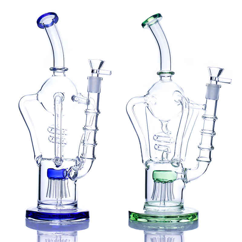 Octopus style oil rig recycler glass bong tall and thick hookah water bong with 14mm bowl for smoke
Octopus style oil rig recycler glass bong tall and thick hookah water bong with 14mm bowl for smoke