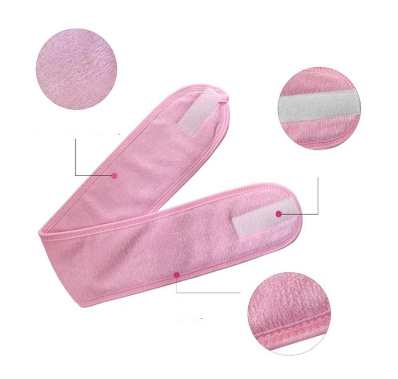 2021 Spa Bath Shower Headbands Ladies Cosmetic Hair Bands Sports Yoga Headscarf Fashion Head Turban SPA Salon Accessories 8 Colors