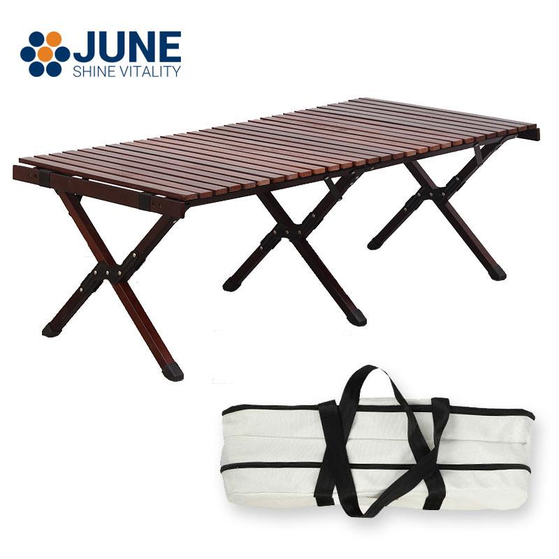 Outdoor Camping Picnic Wood Desk Folding Egg Roll Table Walnut Portable Foldable Self-driving Tour Camp Furniture
Outdoor Camping Picnic Wood Desk Folding Egg Roll Table Walnut Portable Foldable Self-driving Tour Camp Furniture