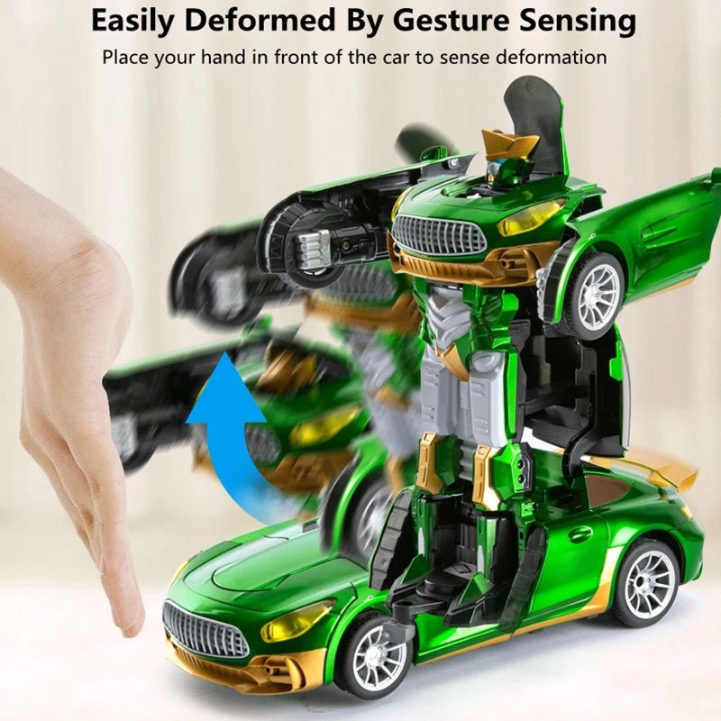 One Key Deform Robot & Car Gesture Sensing RC Toy Large Size Transformation Robot Electric Remote Control Deformation Sports Car
One Key Deform Robot & Car Gesture Sensing RC Toy Large Size Transformation Robot Electric Remote Control Deformation Sports Car