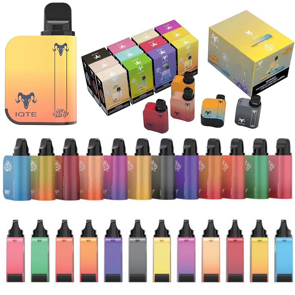 Authentic IQTE King Disposable E cigarettes 3000 Puffs Vape Pen 1100mAh Battery Vaporizer Stick Vapor Kit 9ml Pre Filled Mesh Coil Cartridge
Authentic IQTE King Disposable E cigarettes 3000 Puffs Vape Pen 1100mAh Battery Vaporizer Stick Vapor Kit 9ml Pre Filled Mesh Coil Cartridge