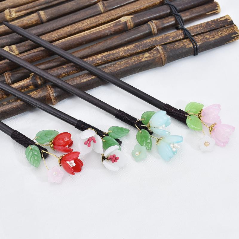 Hair Clips & Barrettes Ancient Chinese Style Hanfu Wooden Hairpin Stick Classical Flower Tree Pin Tassel Stepping Handmade Accessories
Hair Clips & Barrettes Ancient Chinese Style Hanfu Wooden Hairpin Stick Classical Flower Tree Pin Tassel Stepping Handmade Accessories