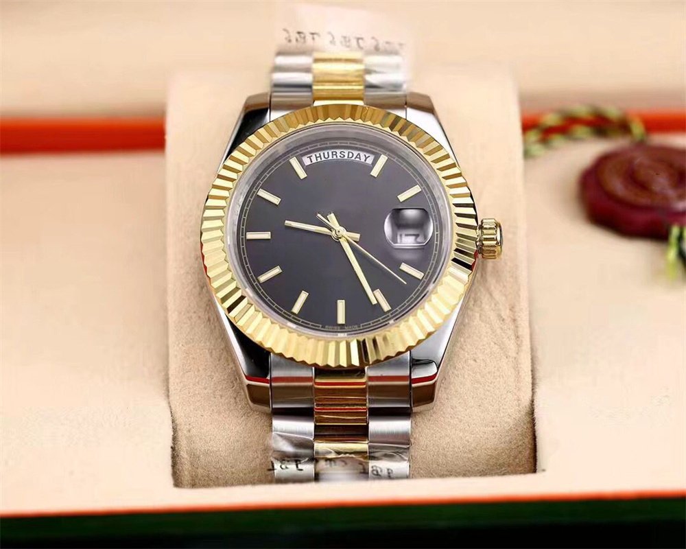 Classic men's watch full automatic movement three needle tooth ring double calendar shows accurate travel time Steel shell 41mm sapphire glass,, Beat beat not to deliver
Classic men's watch full automatic movement three needle tooth ring double calendar shows accurate travel time Steel shell 41mm sapphire glass,, Beat beat not to deliver