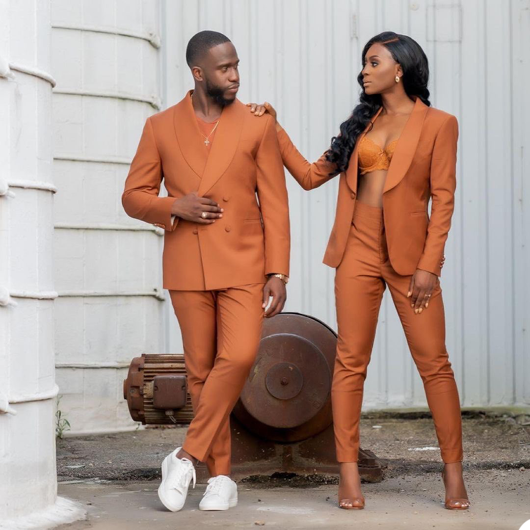 Women Formal Photograph Suits Lady Bridal Anniversary Party Tuxedos Blazer Street Style Daily Outfit Wear (Jacket+Pants)