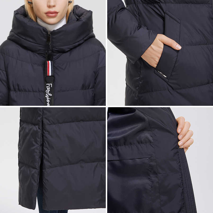 MIEGOFCE Winter Women Outwear Parka Super Long Warm And Windproof Zipper Cotton Coat Jackets Manteau Femme D21679 211011