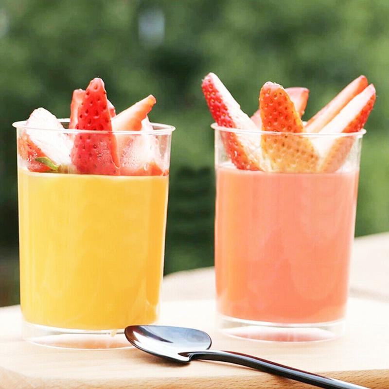 Disposable Cups & Straws Round Mousse Cake Dessert Clear Plastic Drink Wine Jelly Tumbler Cup
Disposable Cups & Straws Round Mousse Cake Dessert Clear Plastic Drink Wine Jelly Tumbler Cup