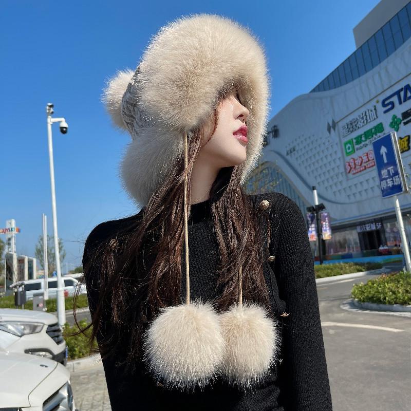 Caps & Hats Russia Fashion Winter Fur Hat Flaps Women Thick Warm Bomber Cap Parent-child Baby Girl Family, Yellow
Caps & Hats Russia Fashion Winter Fur Hat Flaps Women Thick Warm Bomber Cap Parent-child Baby Girl Family, Yellow