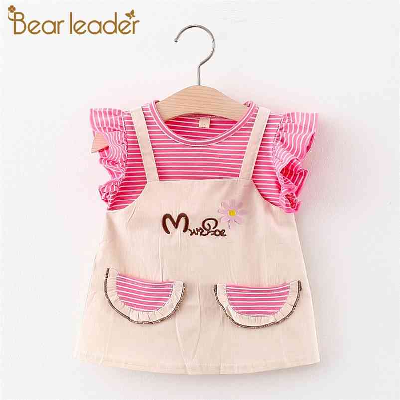 Baby Girls Striped Dresses Fashion Kids Party Embroidery Dress Toddler Suspender Ruffles Clothes Flowers Suits 210429, Ah1714yellow
Baby Girls Striped Dresses Fashion Kids Party Embroidery Dress Toddler Suspender Ruffles Clothes Flowers Suits 210429, Ah1714yellow