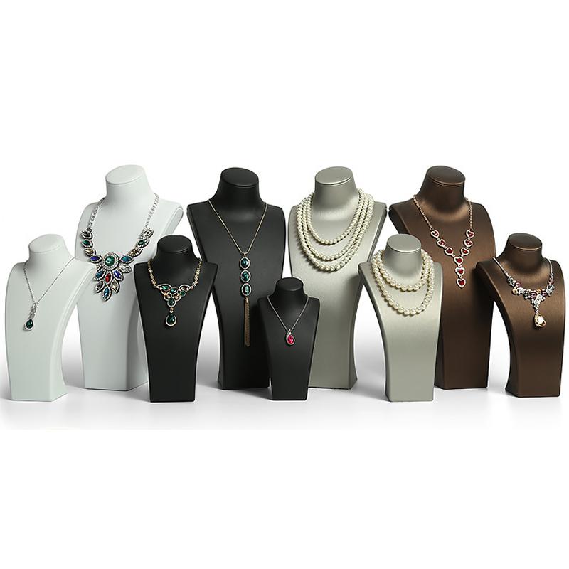 Jewelry Pouches, Bags PU Lenther Necklace Display Stand Holder Nice Design Hanger High Quality Bust Model Rack
Jewelry Pouches, Bags PU Lenther Necklace Display Stand Holder Nice Design Hanger High Quality Bust Model Rack