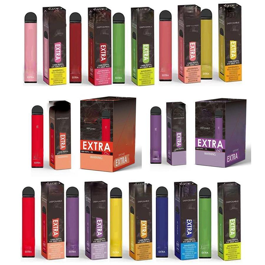 Extra ULTRA Disposable Vape Pen Electronic Cigarettes Kit 850mAh Battery 1500 2500Puffs Pre-Filled high quality Original vapors wholesale factory
Extra ULTRA Disposable Vape Pen Electronic Cigarettes Kit 850mAh Battery 1500 2500Puffs Pre-Filled high quality Original vapors wholesale factory