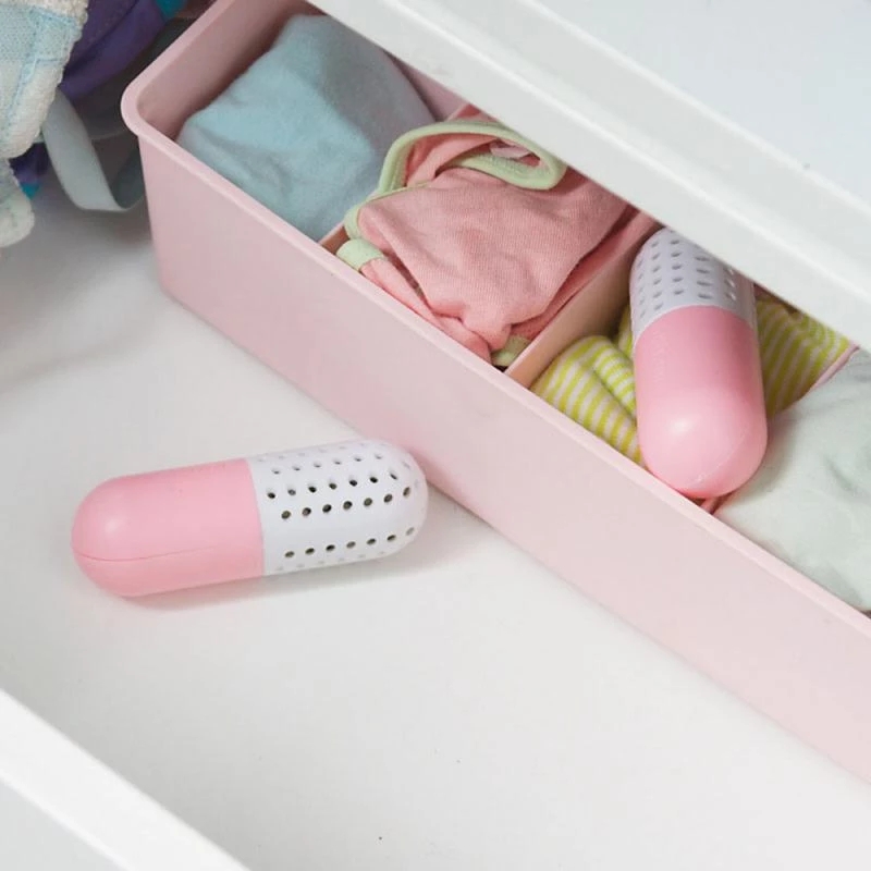 Home Shoes Closets Smell Remover Deodorizer Steriliser Odor Germs Capsule Household Moisture Absorbers RRD7036 Free shipping
