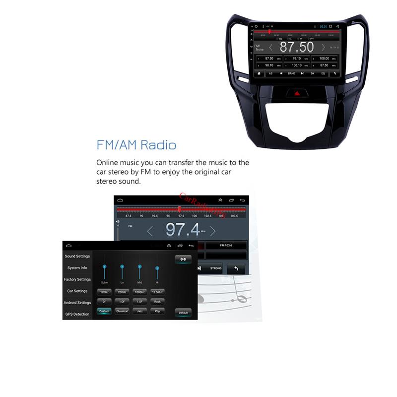 Touch Screen car dvd Radio Player for Great Wall M4 2014-2015 with Wifi Bluetooth Phone Link Support Carplay Reverse Camera Tv Android 10.1 System
