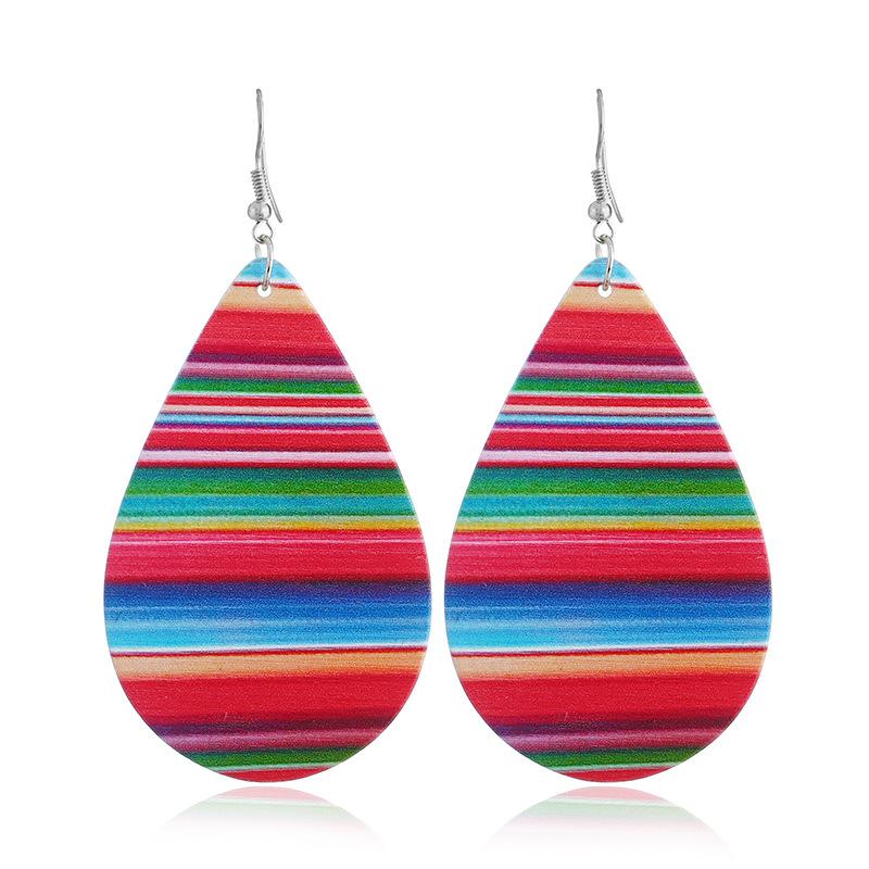 Dangle & Chandelier Fooderwerk Jewelry Fashion Long Wood Earrings Rainbow Color Single-sided Water Droplets Simple Temperament Female Drop
Dangle & Chandelier Fooderwerk Jewelry Fashion Long Wood Earrings Rainbow Color Single-sided Water Droplets Simple Temperament Female Drop